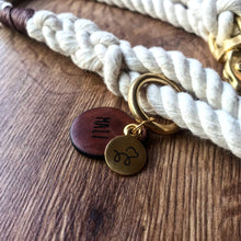 Load image into Gallery viewer, Classic - luxury personalised 100% cotton rope lead/leash
