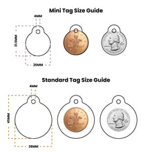 Load image into Gallery viewer, Explorer - Double Saddle Tan Leather ID Tag