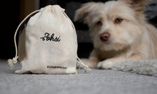 Load image into Gallery viewer, Classic - Luxury 100% cotton rope collar with treat bag and charm