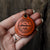 Vintage Adventurer - Double Saddle Tan Leather ID Tag